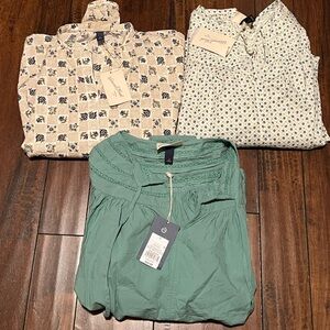 Set of 3 Women’s blouses size Small